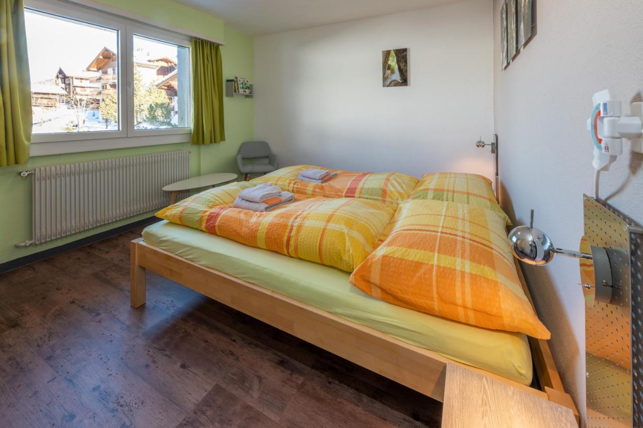 apartment EGGERI das sportliche Grächen Extérieur photo